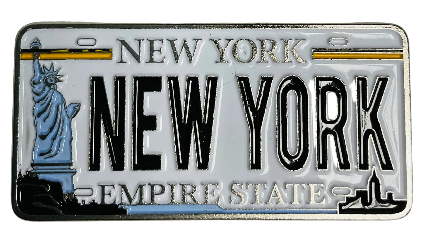 New York License plate Magnet